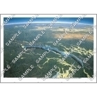 パノラマ鳥瞰図　バイカル湖